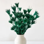 Czarnuszka Nigella suszona do dekoracji butelkowa zieleń